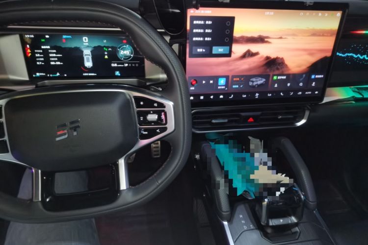 Used JETOUR Traveler 2023 2.0T All-Wheel-Drive CrossPRO Audio And AC Panel