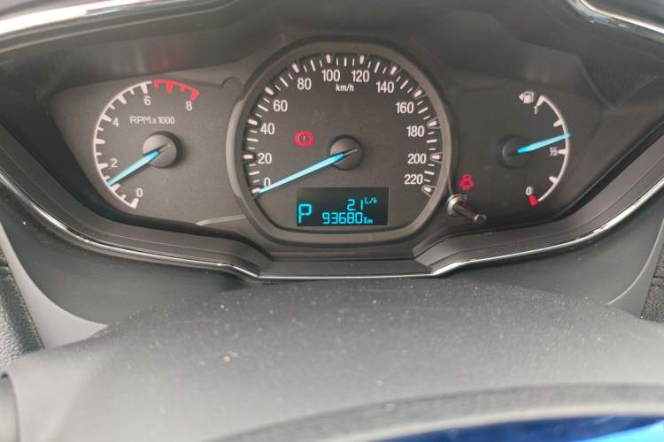 Used Ford Escort 2017 Happiness Edition 1.5L Automatic Fashion Version Odometer Close Up