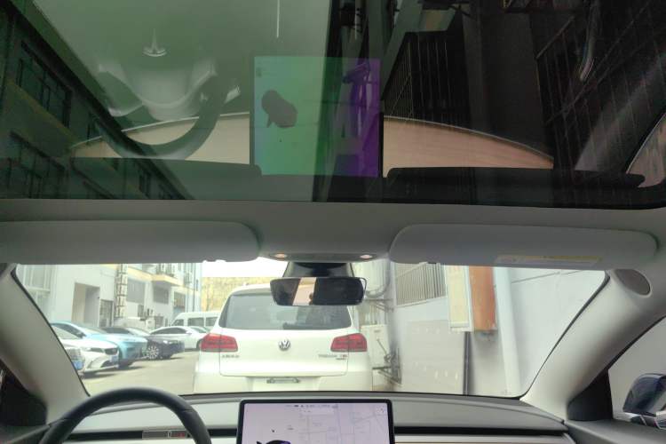 Used Tesla Model 3 2020 Revised Version Standard Range Rear-Wheel Drive – Upgraded Edition Headliner