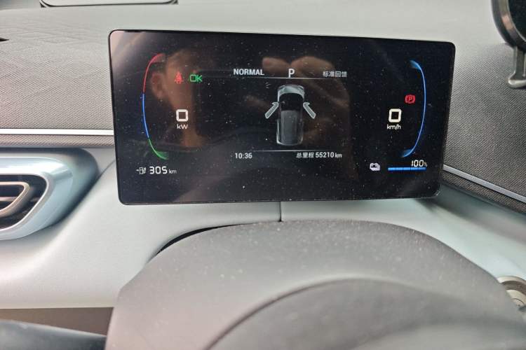 Used BYD Seagull 2023 Free Edition Odometer Close Up