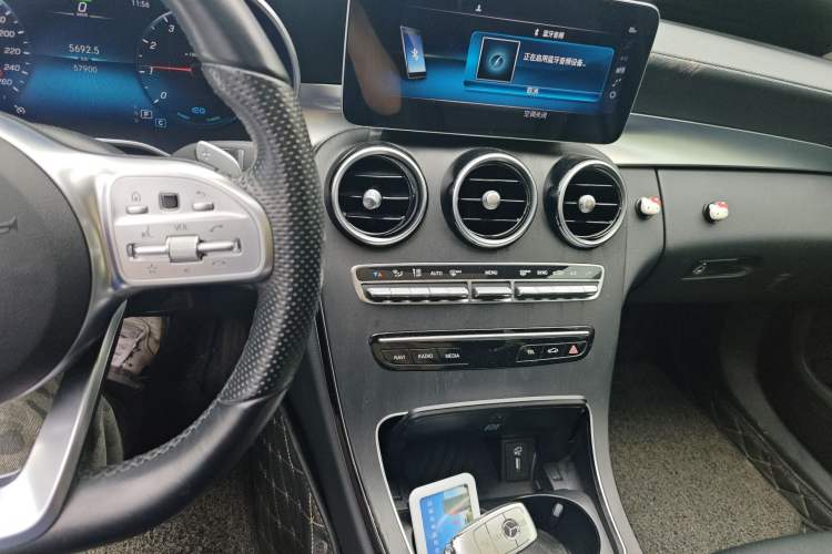 Used Mercedes-Benz C-Class 2020 Restyled C 260 L Sport Edition Audio And AC Panel