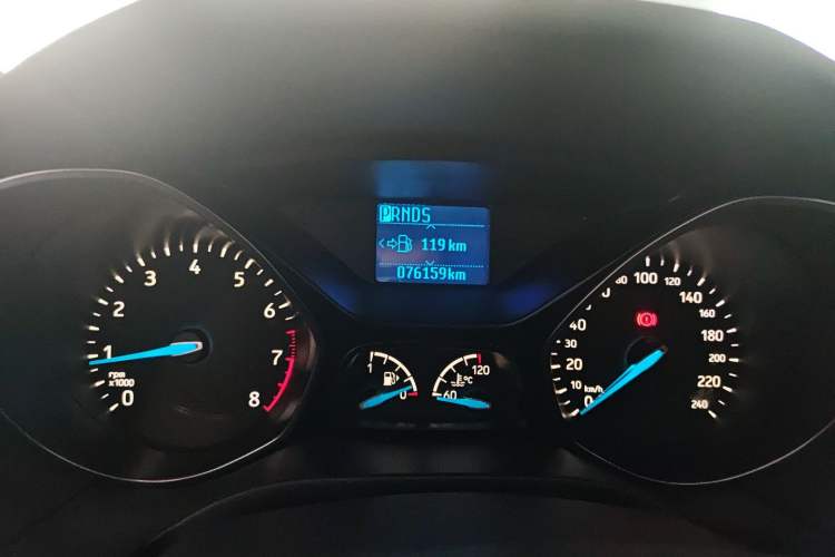Used Ford Focus 2018 Sedan Classic 1.6L Automatic Trendy SmartDrive Edition Instrument Cluster