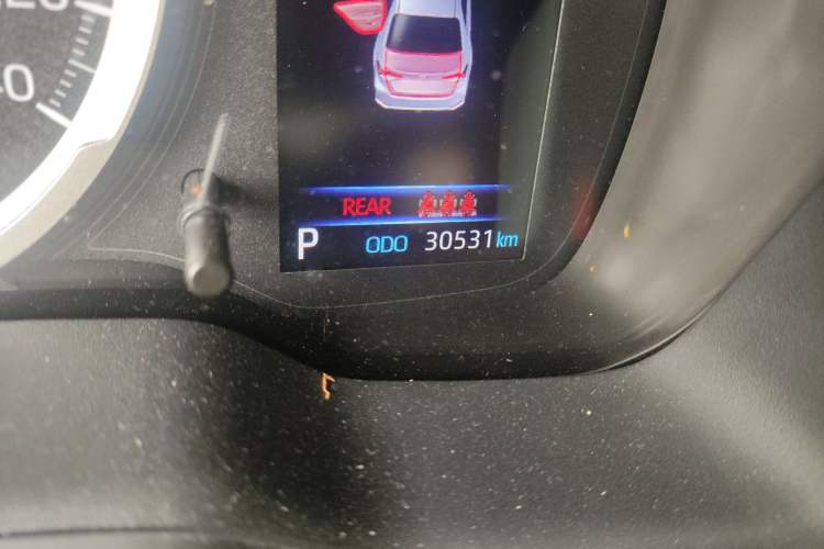 Used Toyota Corolla 2021 1.2T S-CVT Elite PLUS Edition Odometer Close Up