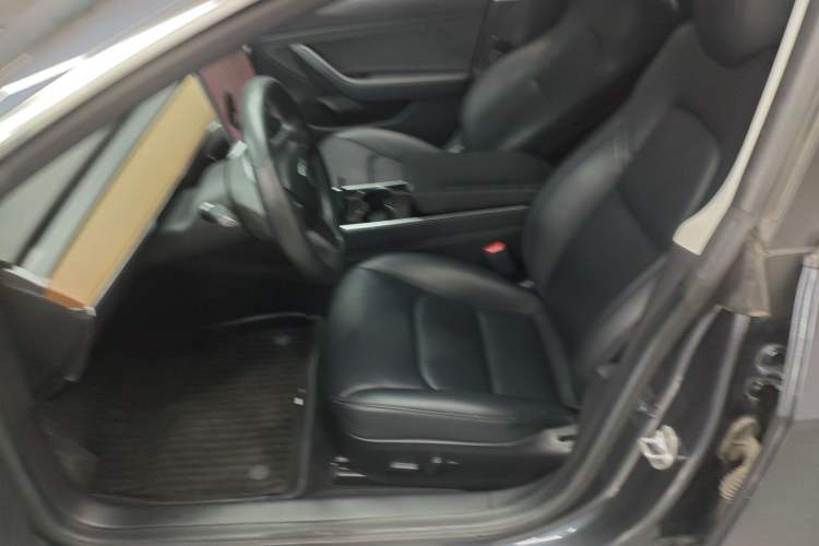 Used Tesla Model 3 2019 Long-Range Rear-Wheel-Drive Version Left Front Seat
