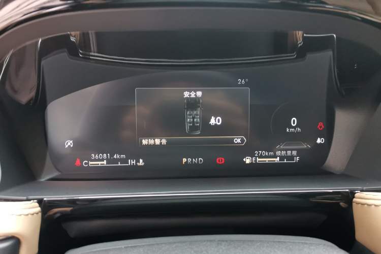 Used Lincoln Corsair 2022 2.0T Two-Wheel Drive Luxury Edition Instrument Cluster