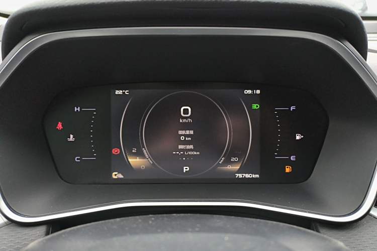 Used Geely Auto Preface 2021 2.0TD Luxury Version Instrument Cluster