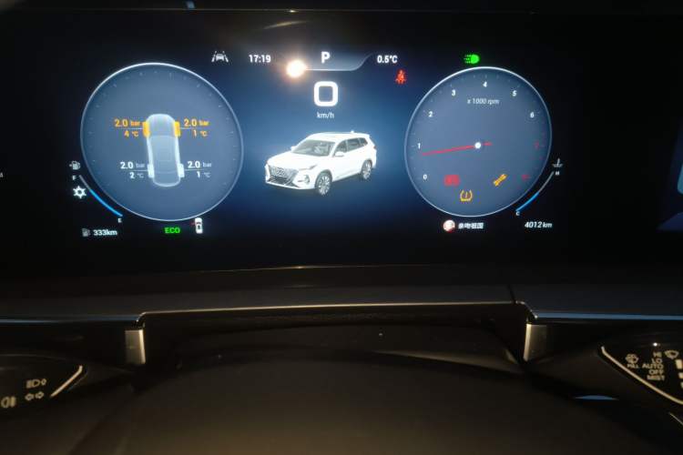 Used Chery Tiggo 8 PRO 2025 290T Two-Wheel-Drive Luxury Edition Instrument Cluster