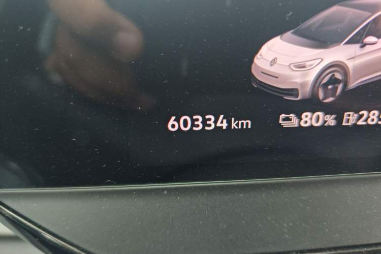 Used Volkswagen ID.3 2022 Pro Smart Edition Odometer Close Up