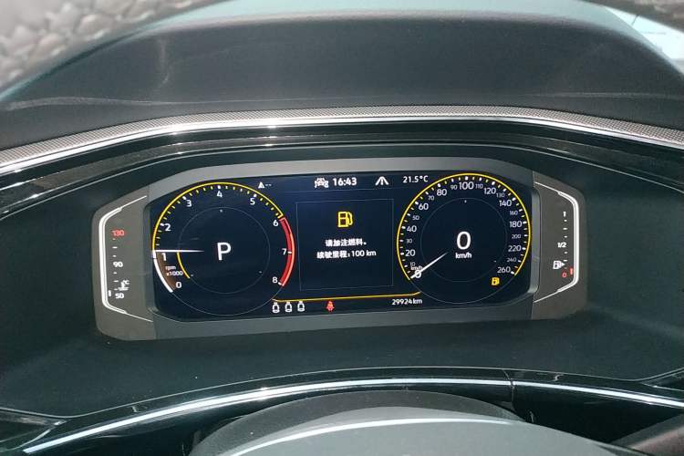 Used Volkswagen Tayron 2022 330TSI Two-Wheel Drive Luxury Smart Connectivity Version Instrument Cluster