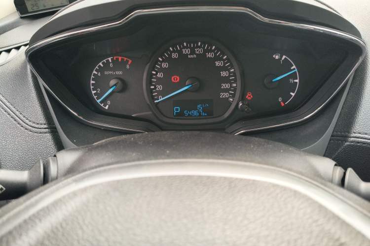 Used Ford Escort 2017 Happiness Edition 1.5L Automatic Fashion Version Odometer Close Up