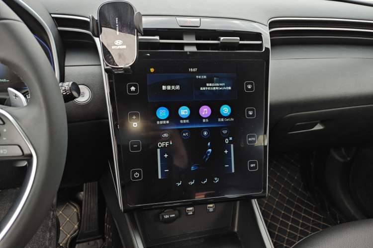 Used Hyundai Tucson 2021 Tucson L 1.5T DCT GLX Elite Edition Audio And AC Panel