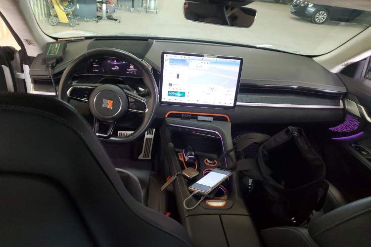 Used Zeekr 001 2022 Ultra-Long Range Single-Motor WE Version Center Console