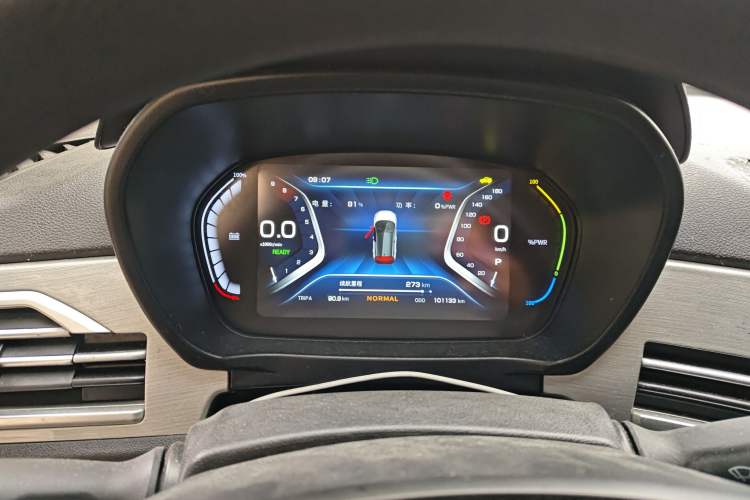 Used Dayun Yuehu 2021 32.85 kWh Two-Wheel-Drive Sprite Version Instrument Cluster