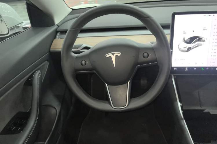 Used Tesla Model 3 2020 Refreshed Version Long-Range Rear-Wheel Drive Steering Wheel