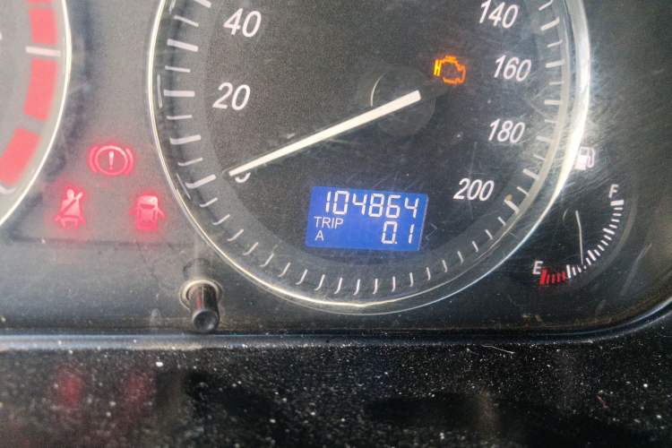 Used BAIC Weiwang M20 2014 1.5L practical type BJ415A Odometer Close Up