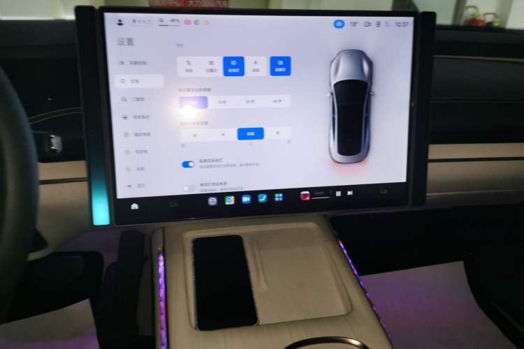 Used Xiaomi Auto SU7 2024 Rear-Drive Long-Range Intelligent Driving Version Audio And AC Panel