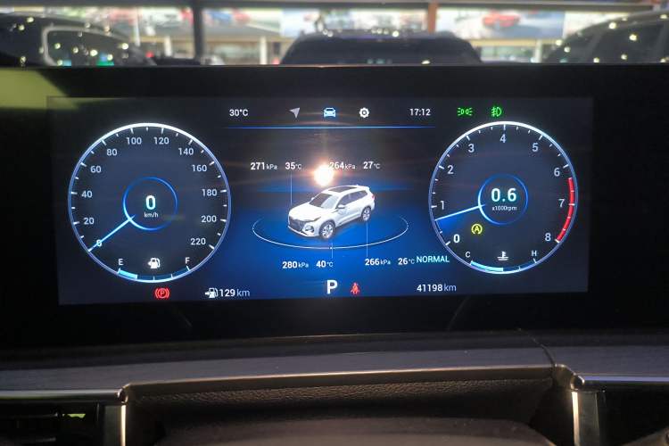 Used Chery Tiggo 8 PRO 2022 390T Two-Wheel Drive Vast Edition 5 Seats Instrument Cluster