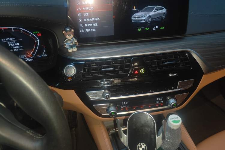 Used BMW 6 Series GT 2021 Updated 630i Luxury Design Package Audio And AC Panel