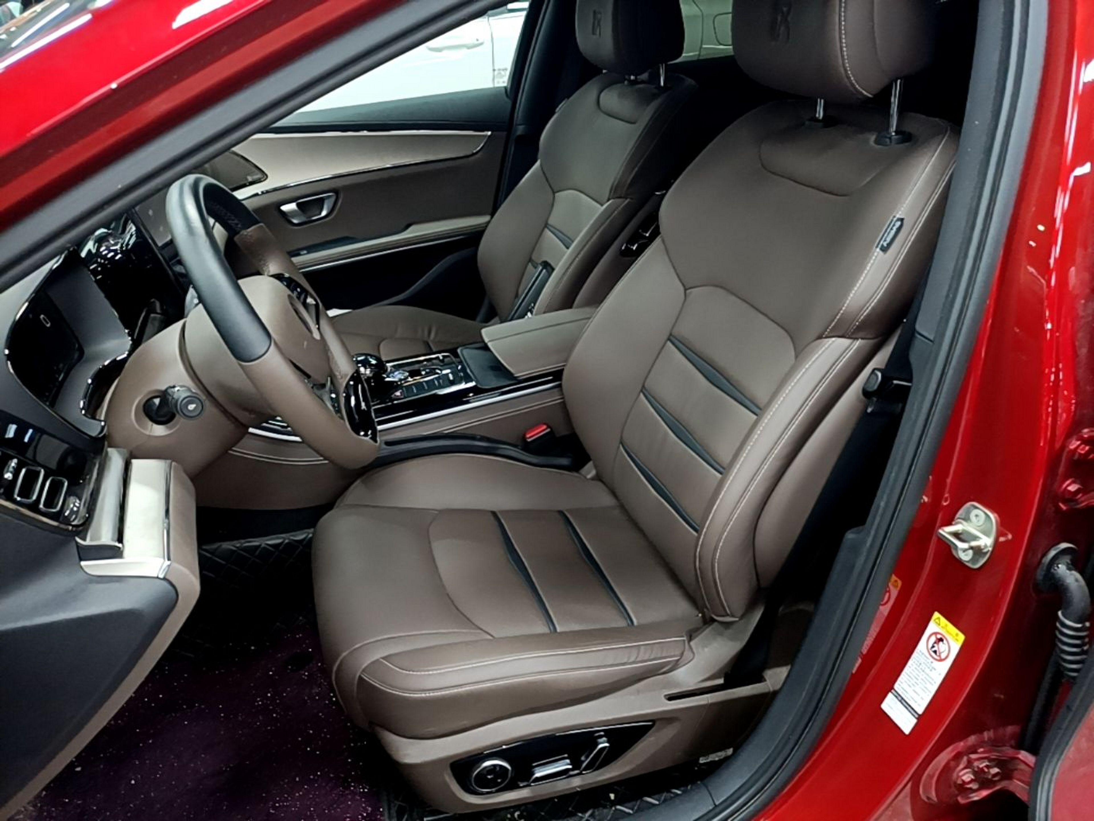Avant de la voiture