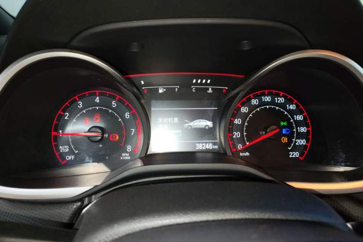 Used Chevrolet Monza 2019 RS 330T Automatic Comfort Edition China VI Standard Instrument Cluster