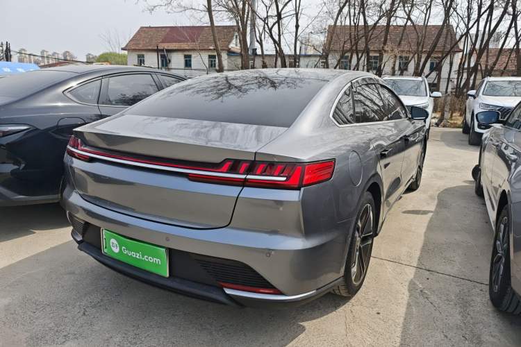 Used BYD Han 2020 EV Long-Range Deluxe Model Rear Right 45 Deg