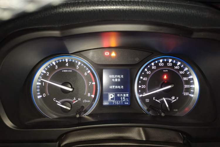 Used Toyota Highlander 2017 2.0T Four-Wheel Drive Luxury Edition 7 Seats Instrument Cluster