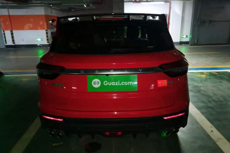 Used Geely Auto Coolray 2019 Sport Model 260T DCT Battle China V Standard Rear