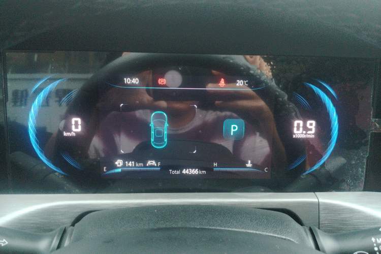 Used CHANGAN CS35PLUS 2021 Blue Whale NE 1.4T DCT Prestige Model Instrument Cluster