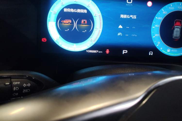 Used Tank 300 2024 2.0T Challenger Odometer Close Up