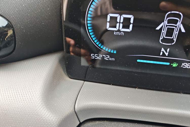 Used Leapmotor T03 2024 403 Comfort Edition Odometer Close Up