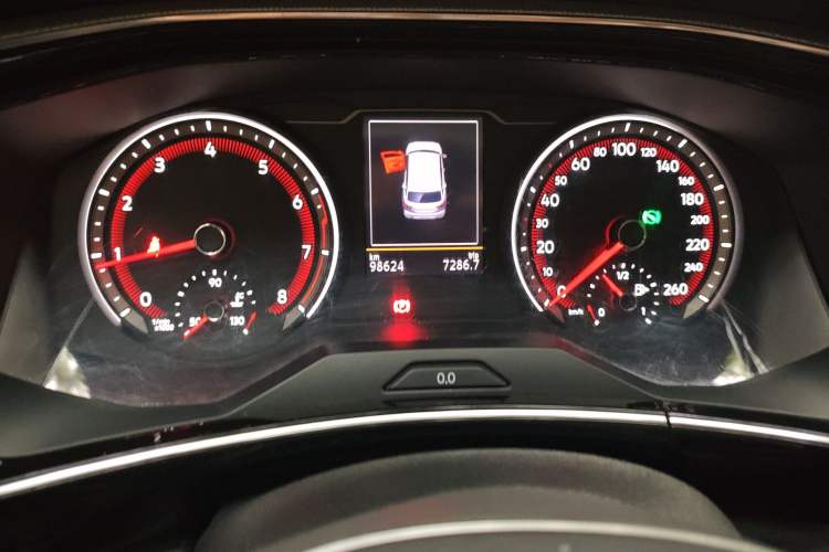 Used Volkswagen Tayron 2020 330TSI Two-Wheel Drive Luxury Smart Connectivity Version Instrument Cluster