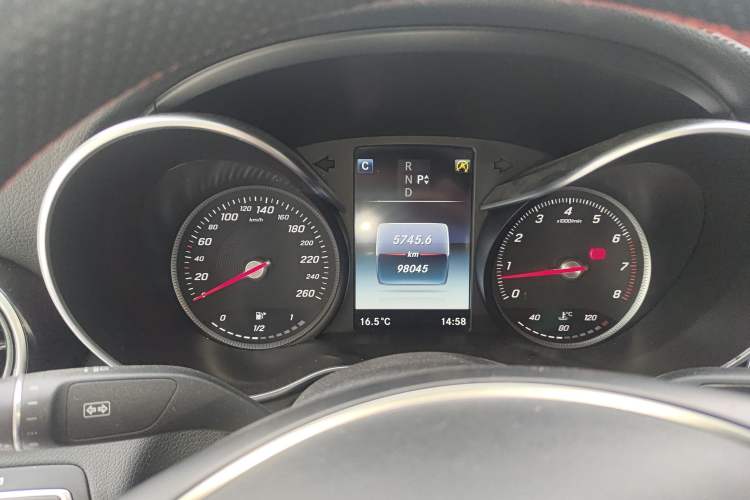 Used Mercedes-Benz C-Class 2017 C 200 L Sport Edition Instrument Cluster