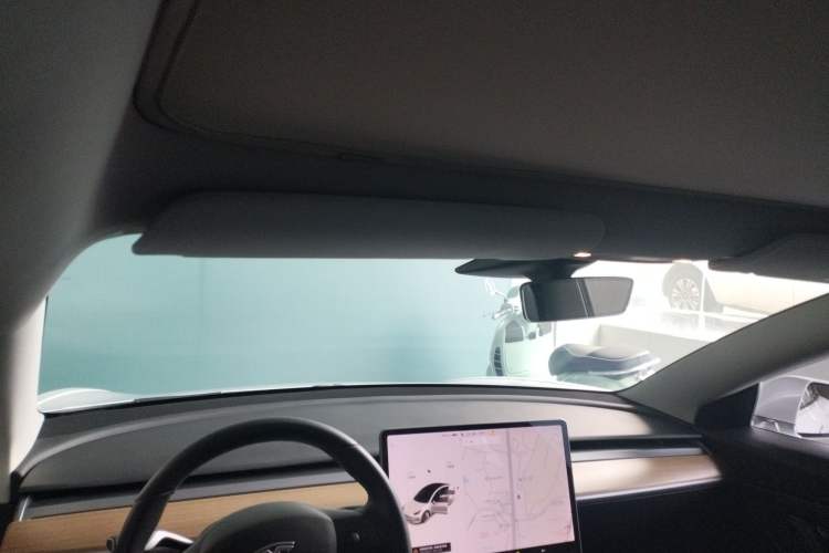 Used Tesla Model 3 2020 Standard Range Rear-Wheel Drive Upgraded Version Headliner