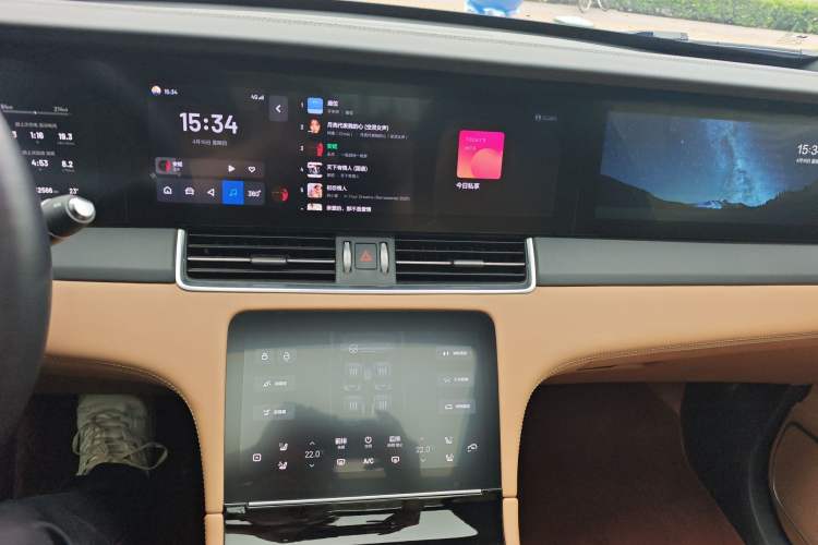 Used Li Auto ONE 2021 Extended-Range 6-Seater Version Audio And AC Panel