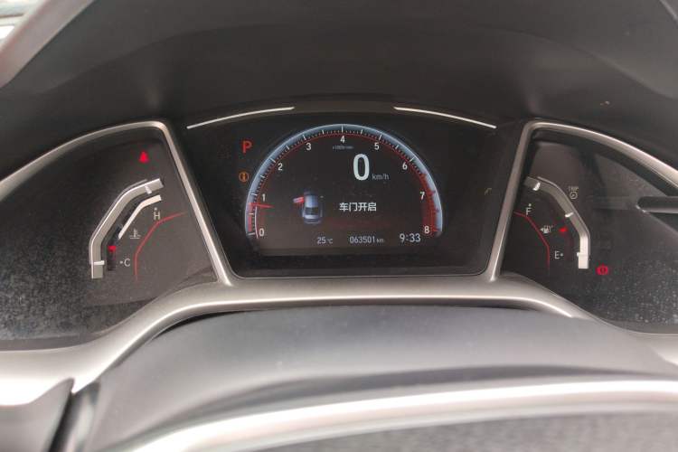 Used Honda Civic 2019 220TURBO CVT Dynamic Edition China VI Emission Standard Instrument Cluster