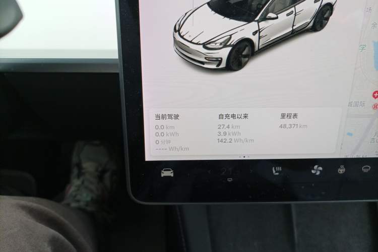 Used Tesla Model 3 2021 Revised Version Standard Range Rear-Wheel Drive Upgraded Edition 3D1