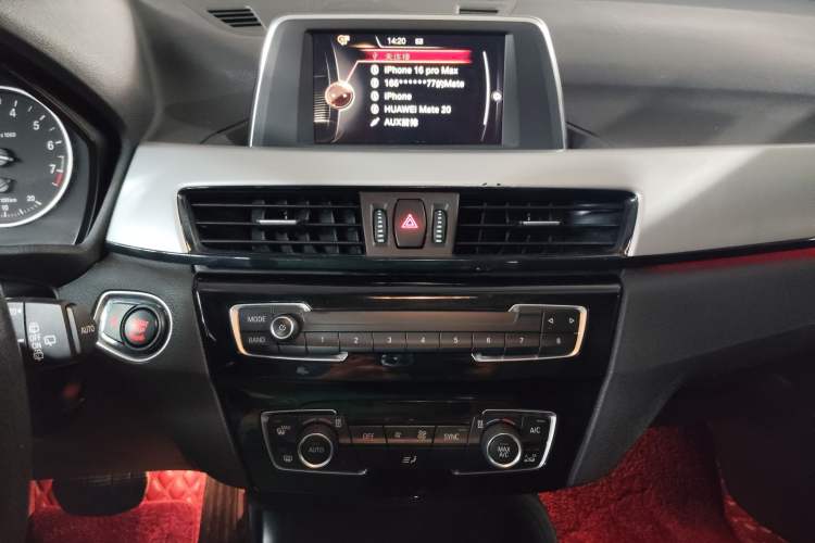 Used BMW X1 2016 sDrive18Li Fashion Model Audio And AC Panel