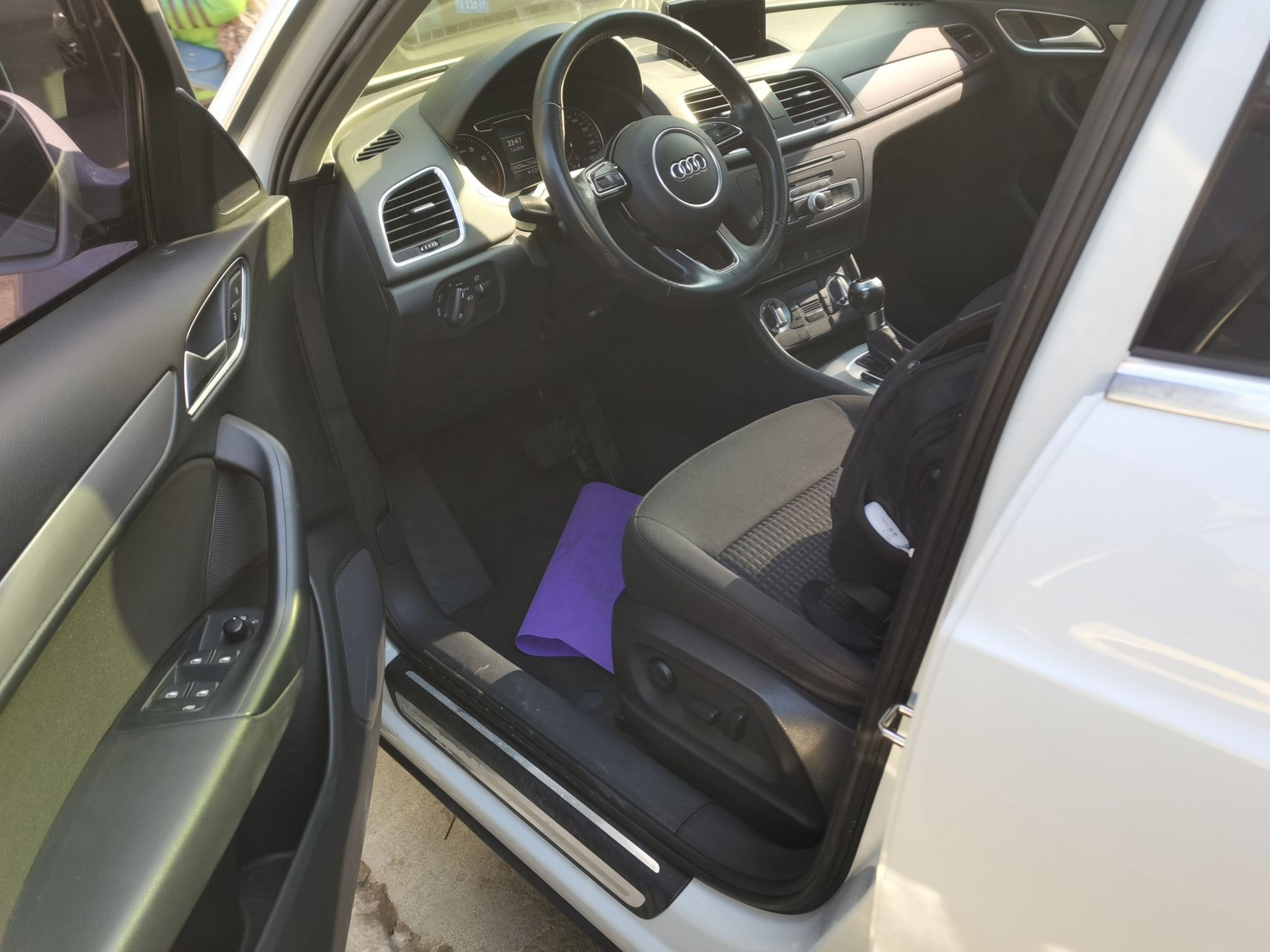 Avant de la voiture