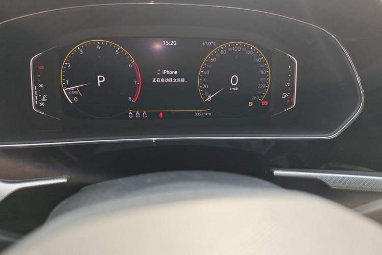 Used Volkswagen Passat 2024 380TSI Dragon Edition Odometer Close Up