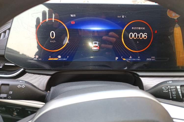 Used SOL QX 2021 300T DCT Prestige Smart Connectivity Version Instrument Cluster