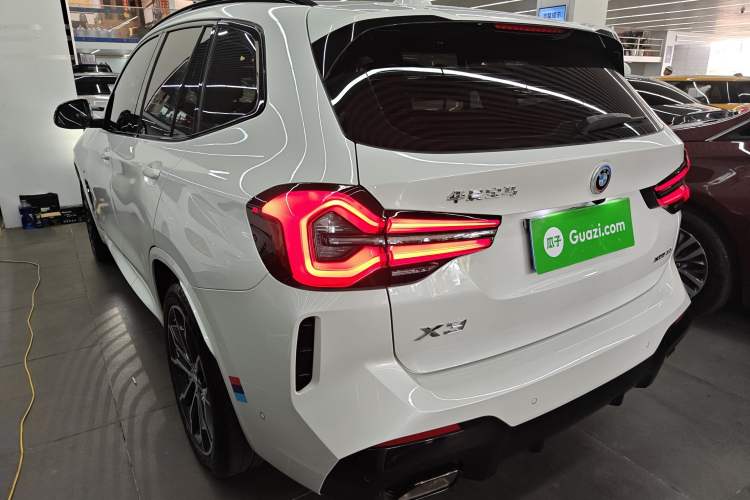 Used BMW X3 2023 xDrive30i Leading Model M Night Edition Package Rear Left 45 Deg