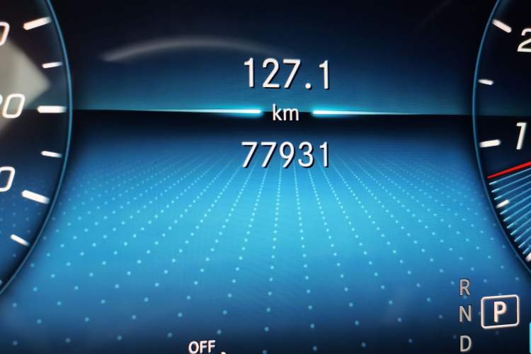 Used Mercedes-Benz GLC Coupe 2020 GLC 300 4MATIC Coupe SUV Odometer Close Up