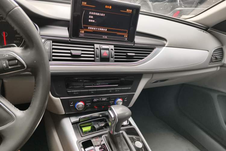 Used Audi A6L 2014 TFSI Comfort Model Audio And AC Panel