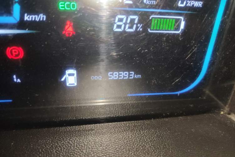 Used CHANGAN NEVO Lumin 2022 155 km – Refreshingly Sweet Edition Odometer Close Up