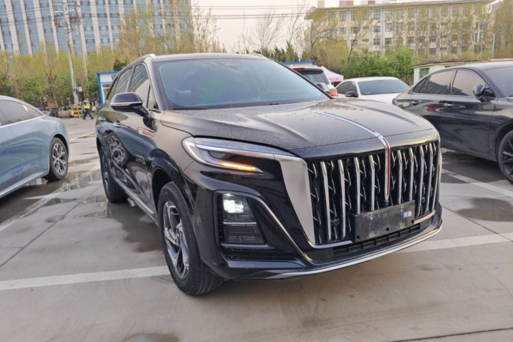 Used Hongqi HS3 2023 1.5T Two-Wheel Drive Shanwei Edition Front Right 45 Deg