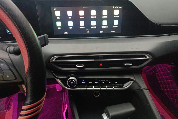 Used CHANGAN Eado 2021 PLUS Blue Whale NE 1.4T GDI DCT Prestige Model Audio And AC Panel