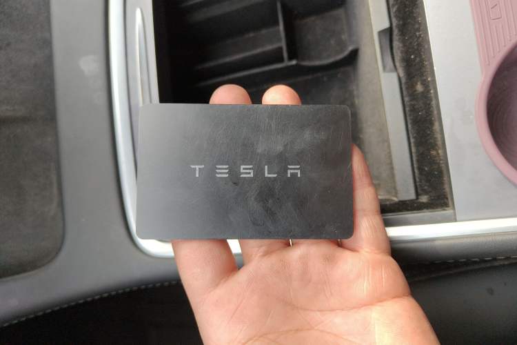 Used Tesla Model 3 2021 Standard Range Rear-Drive Upgraded Version Vehicle Key