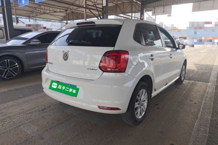Used Volkswagen Polo 2016 1.4L Manual Fashion Model Rear Right 45 Deg