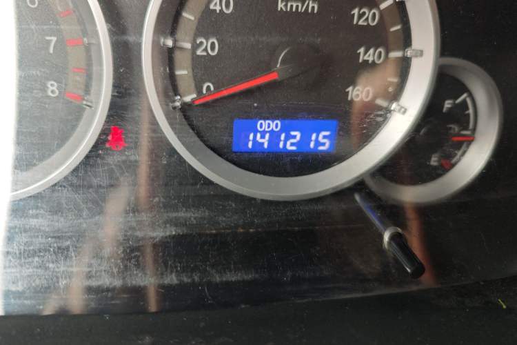 Used CHANGAN KAICHENG Taurus 2013 1.2L Elite Model Odometer Close Up