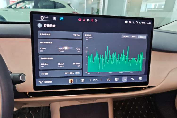 Used Hongqi Tiangong 05 2025 550 Smart Selection Audio And AC Panel